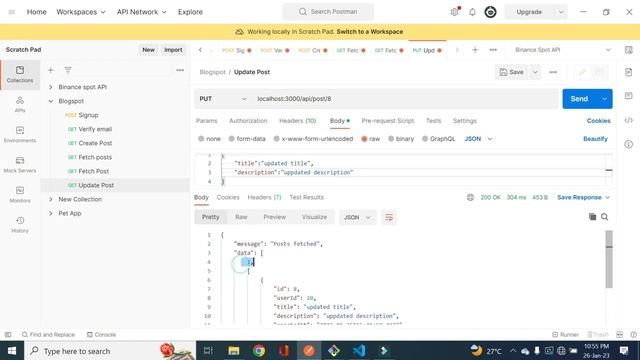 Update Post API || Node js in Malayalam Part - 13 || Node js PostgreSQL Typescript Sequelize смотреть онлайн
