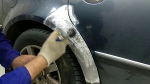 Работа с оловом открываю секреты старых кузовщиков