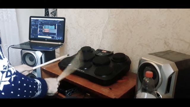 Maroon 5 - Moves like jagger ( Drum Cover ) смотреть онлайн
