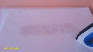 Как правильно приклеить флизелин к ткани