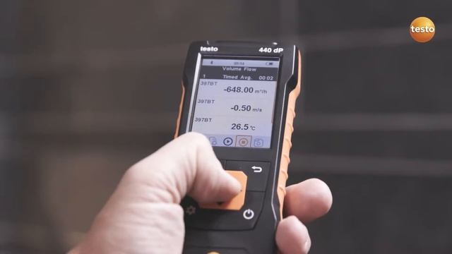 How to measure volume flow measurement at outlets using testo 440 смотреть онлайн