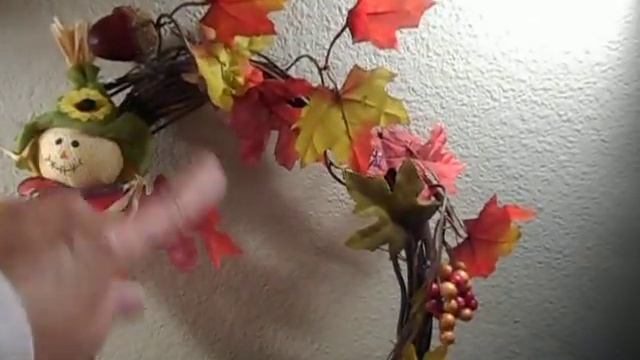 Four Easy Fall Projects from Dollar Tree Items---Pillow, "Fall" Sign, Pumpkin, Wreath смотреть онлайн