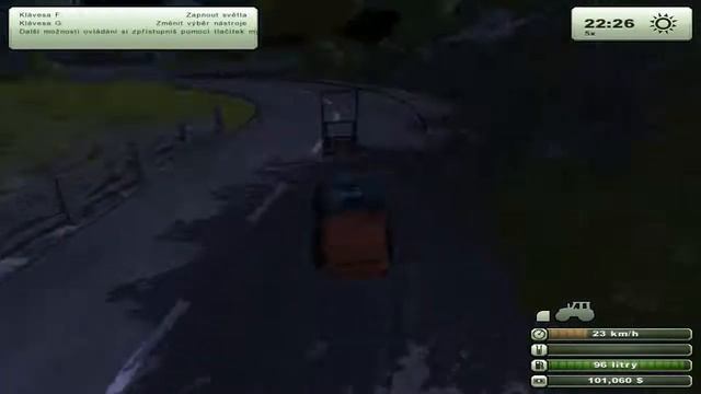 Farming Simulator 2013 - kolóna SUV a Kia Soul z dola смотреть онлайн