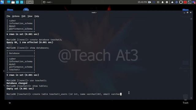 How To Create a MySQL Database in Linux - Full Tutorial смотреть онлайн