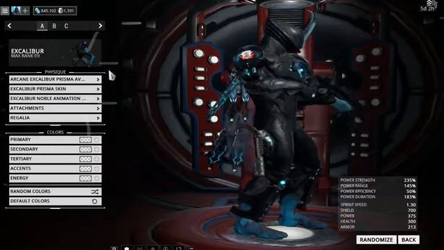 Warframe - Prisma skin bundle Excalibur смотреть онлайн