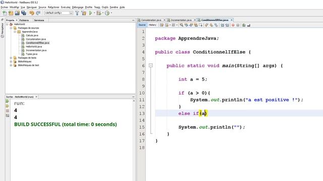 Cours Java -7- Les instructions conditionnelles if – else if – else [Arabe] смотреть онлайн