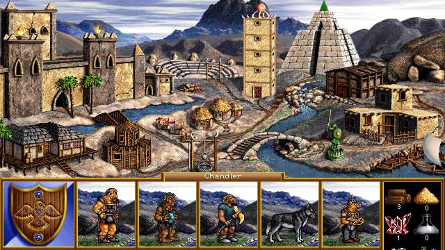 Barbarian town - HoMM2: The Succession Wars MIDI music смотреть онлайн