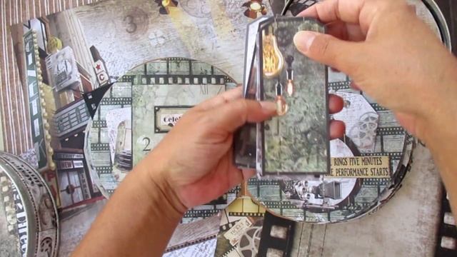 Modern Times - Mini Album in a cookie can by Ana Santos смотреть онлайн