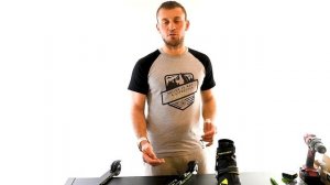 Установка лыжных креплений на роллеры.