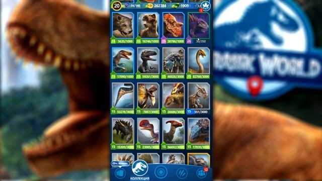 Шерстистый Мамонт и Новые существа Jurassic World Alive 1.11 jpg смотреть онлайн