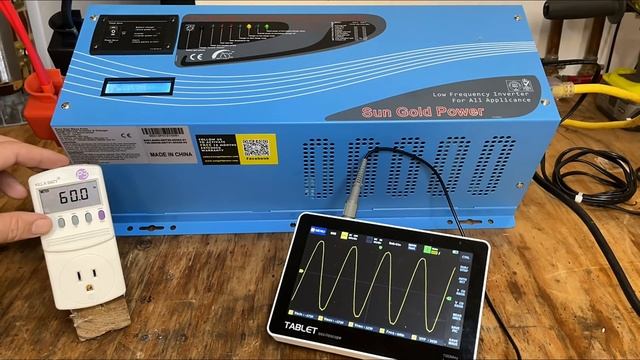 SUNGOLDPOWER 3000W Pure Sine Wave Inverter Charger Test and Review смотреть онлайн
