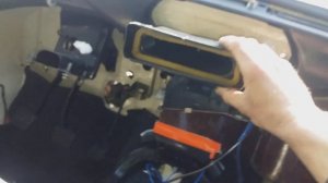 ГАЗ 2410  31029 Волга, установка торпеды от ГАЗ 3110. Часть 7я Воздуховоды печки, расположение.