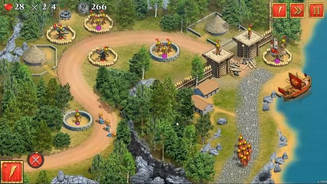 Defense Of Roman Britain - Pc Game - Simple Game For Pc. смотреть онлайн