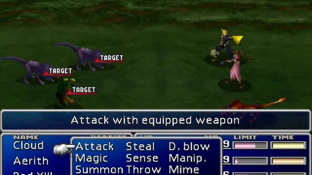 FF7 PC - Custom OpenGL Driver Demonstration смотреть онлайн