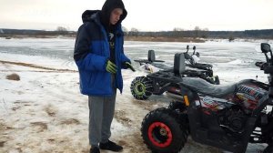 Что лучше шипы или цепи для квадроцикла зимой?