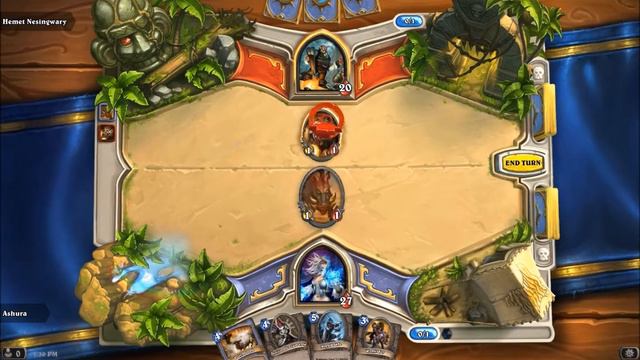 Hearthstone! NInja Plays as a mage! смотреть онлайн