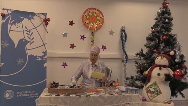 Проект РКИЦ-детям представляет новогодний мастер-класс смотреть онлайн