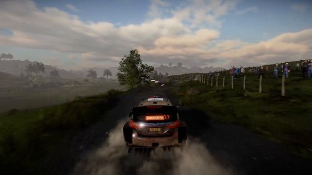 WRC 9 - Gameplay Ford Fiesta WRC @ New Zealand (4K 60FPS ULTRA) Logitech G923