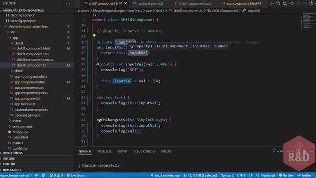 3.4) Angular | Why get() Set() than ngOnChanges() Beginner Questions in Tamil смотреть онлайн