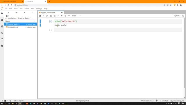 Jupyter Notebook Basics | Python Language | Python Center - PC смотреть онлайн