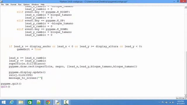 Desarrollando Juegos en Python con Pygame - Agregando GameOver - 12 смотреть онлайн