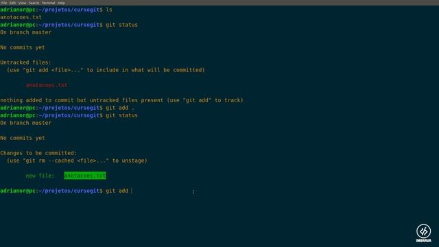 #12 - Usando o comando git add смотреть онлайн