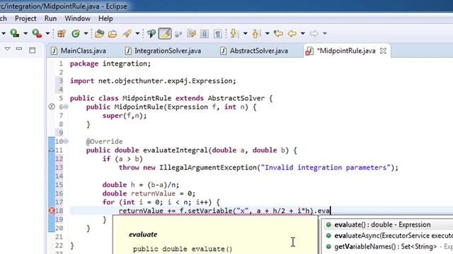 Java Tutorial - Calcolare integrali mediante algoritmi numerici смотреть онлайн