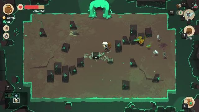 Moonlighter - Wanderer Dungeon VI (Corrupt Dimensional Watcher Boss) смотреть онлайн
