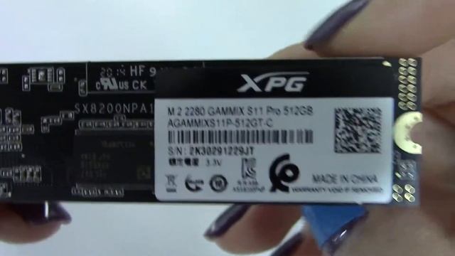 ОНЛАЙН ТРЕЙД РУ — SSD диск ADATA M.2 XPG GAMMIX S11 Pro 512 Гб PCI-E x4 TLC 3D (AGAMMIXS11P-512GT-C смотреть онлайн