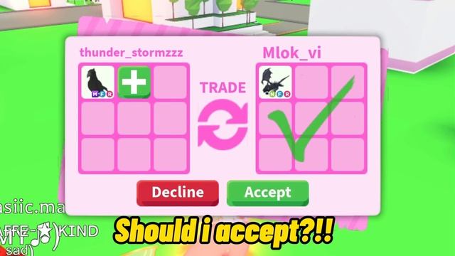 adopt me trading# Should I do this trade WFL?!!! adopt me# adopt me trading# Roblox adoptme trading смотреть онлайн