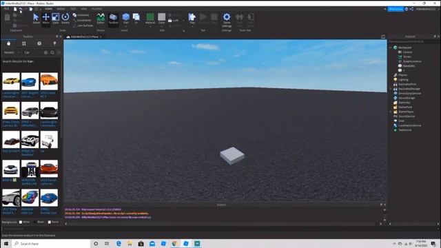 How to make a vehicle spawner in Roblox Studio! смотреть онлайн