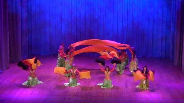 Светодиодные веера и крылья. Восточное шоу. Аэроданс 2017. LED Wings. LED veils смотреть онлайн