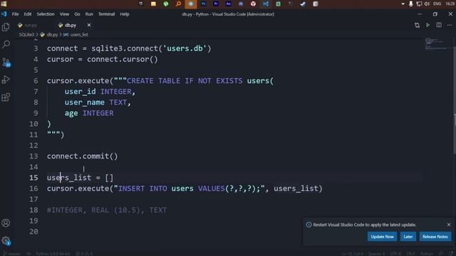 СОЗДАНИЕ БАЗЫ ДАННЫХ на PYTHON | SQLite3 | БД | PYTHON смотреть онлайн