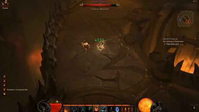 Diablo III Barbar gegen Zoltun Kull auf Hölle смотреть онлайн