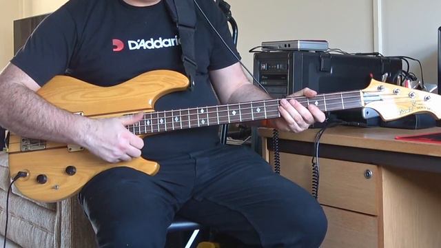 SOLD! FOR SALE: £650 - Aria TSB 550 Thor Sound Bass - Circa 1980 | Pickup and Tone Circuit Demo смотреть онлайн