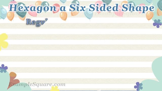 Hexagon Shape, Regular and Irregular Hexagon, Six Sided Polygon, Six Sided Shape смотреть онлайн