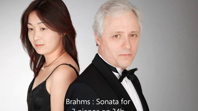 Brahms Sonata for 2 pianos op34b 1mov смотреть онлайн