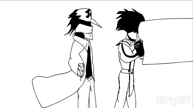 Sans Vs Jotaro! [Undertale JJBA Animation] смотреть онлайн