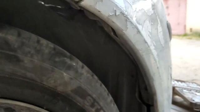 Как снять крыло Митсубиси Кольт Mitsubishi Colt смотреть онлайн