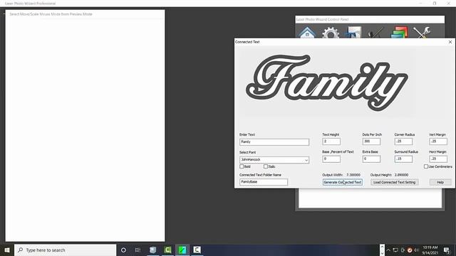 Laser Connected Text Generator смотреть онлайн
