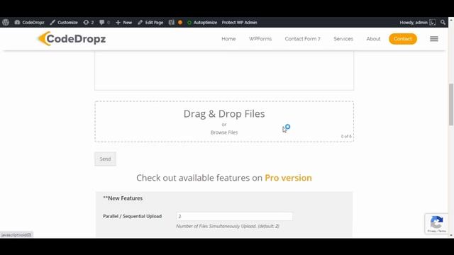 How to add Drag and Drop Multiple File Uploader to Contact Form 7 смотреть онлайн