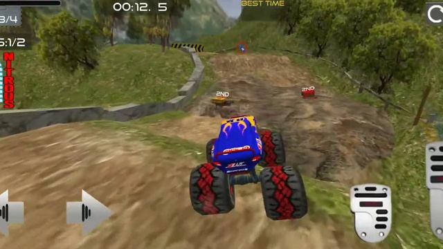 Crazy Monster Truck Racing | Gameplay Hannu Games смотреть онлайн
