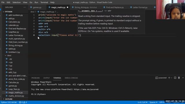 How to do math magic with PYTHON code смотреть онлайн