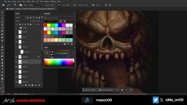 Time-lapse Painting - Pumpkin King смотреть онлайн