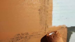 Красим пеноблок без штукатурки.