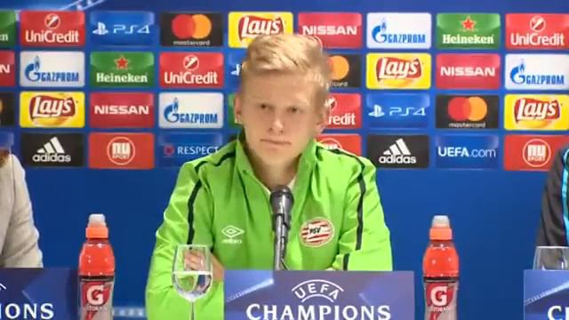 Александр Зинченко.Пресс-конференция перед матчем ЛЧ с Ростовом смотреть онлайн