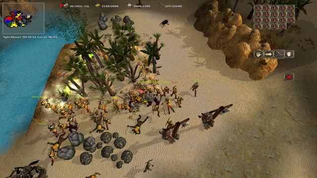 Epic Battle! Full MegaGlest 4 Player Coop Game смотреть онлайн