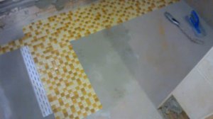 Как приклеить стеклянную мозаику