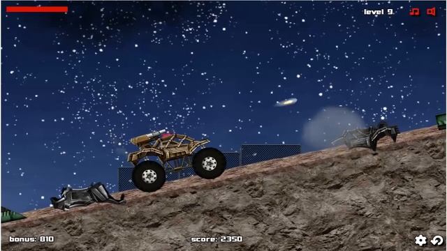 Truck Games - MOON POLICE - part 1 смотреть онлайн