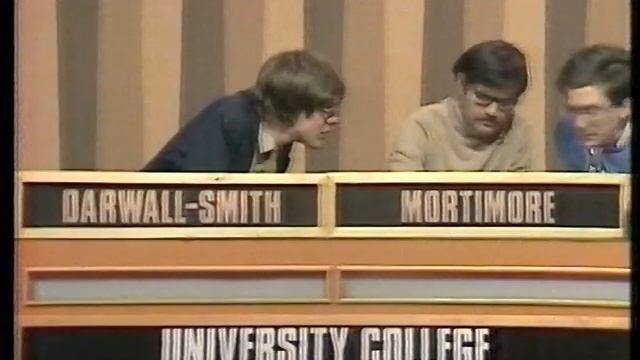 University Challenge Tuesday 1st September 1987 - University College Oxford vs Open University. смотреть онлайн